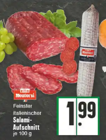 E-Center Feinster Italienischer Salami Aufschnitt 100g Angebot