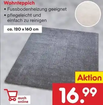 Netto Marken-Discount Wohnteppich Angebot