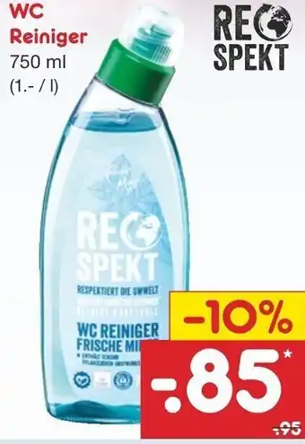 Netto Marken-Discount WC Reiniger 750 ml Angebot