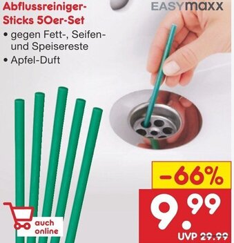 Netto Marken-Discount Abflussreiniger Sticks 50er Set Angebot