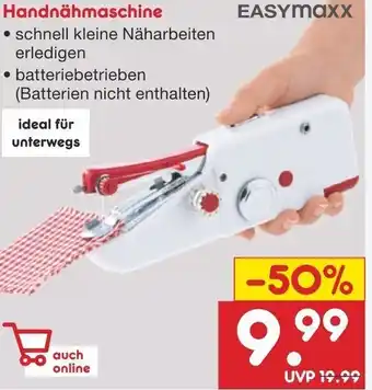 Netto Marken-Discount Handnähmaschine Angebot