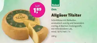 Denns BioMarkt Allgäuer tilsiter Angebot