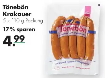 Handelshof Tönebön Krakauer 5x110 g Packung Angebot