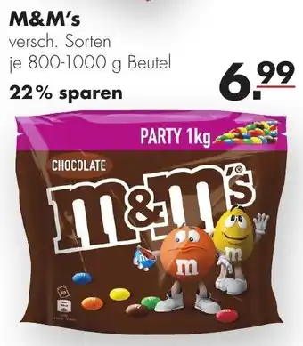 Handelshof M&M's 800-1000 g Beutel Angebot