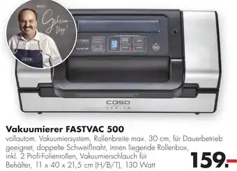 Handelshof Caso Design Vakuumierer Fastvac 500 Angebot