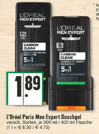 E-Center L'Oreal Paris Men Expert Duschgel 300/400ml Angebot