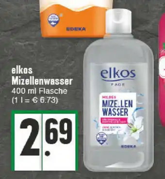 E-Center Elkos Mizellenwasser 400ml Angebot