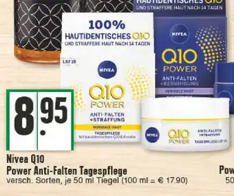 E-Center Nivea Q10 Power Anti Falten Tagespflege 50ml Angebot