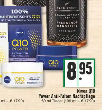 E-Center Nivea Q10 Power Anti Falten Nachtpflege 50ml Angebot