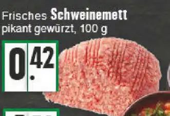 E-Center Frisches Schweinemett 100g Angebot