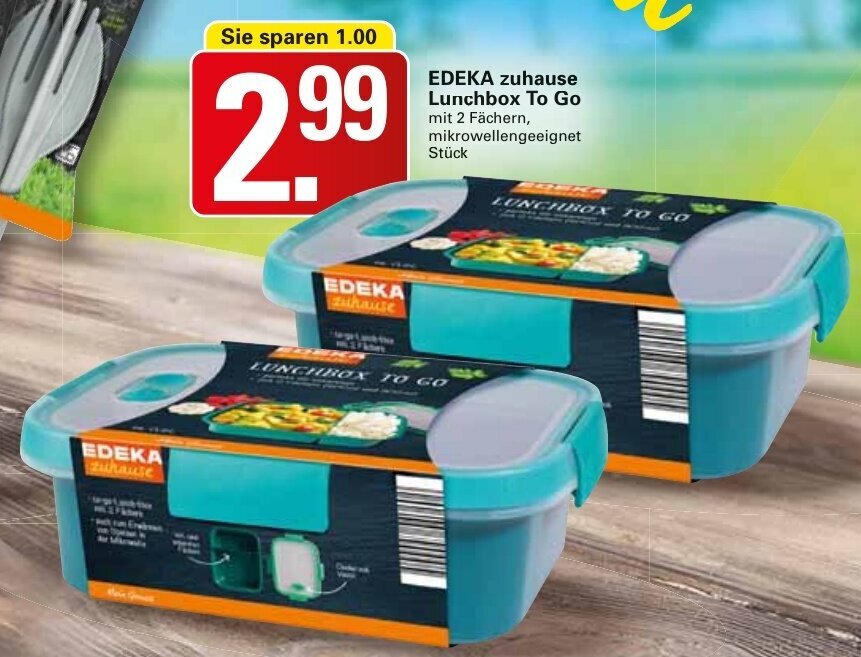 Edeka zuhause Lunchbox to Go Angebot bei WEZ