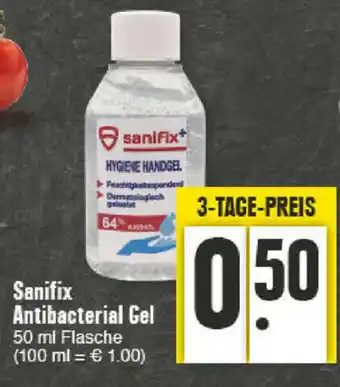 E-Center Sanifix Antibacterial Gel 50ml Angebot