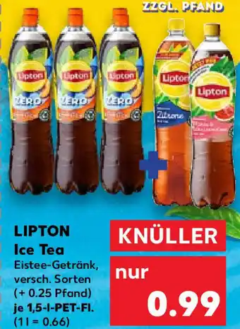 Kaufland Lipton Ice Tea 1,5 L PET-Fl. Angebot