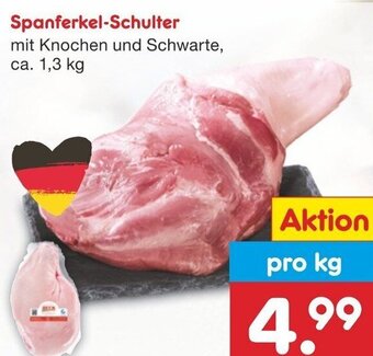 Netto Marken-Discount Spanferkel Schulter 1,3 kg Angebot