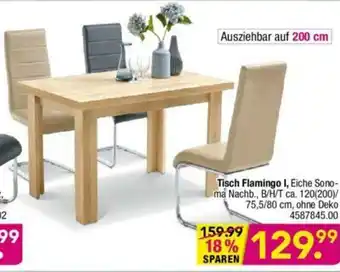 Möbel Boss Tisch Flamingo Angebot