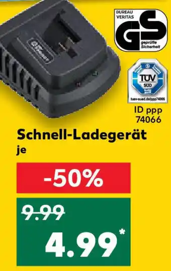 Kaufland my project Schnell Ladegerät Angebot