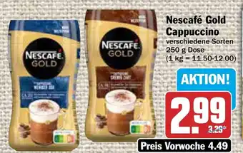 AEZ Nescafe Gold Cappuccino 250g Angebot