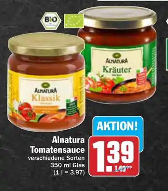 AEZ Alnatura Tomatensause 350ml Angebot