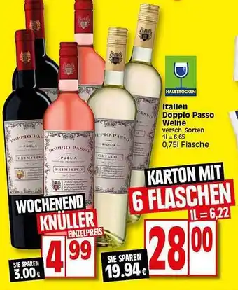 Elli Markt Doppio passo weine Angebot