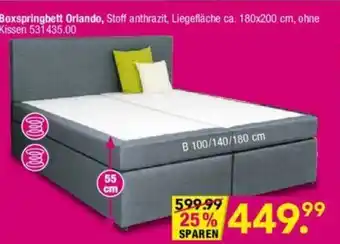 Möbel Boss Boxspringbet Orlando Angebot