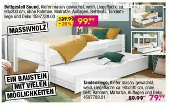 Möbel Boss Bettgestell Sound Angebot