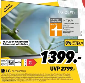 MEDIMAX LG OLED65C17LB Angebot