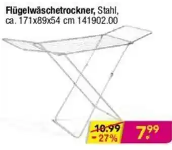 Möbel Boss Flügelwäschetrockner Angebot