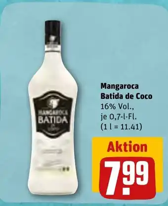 REWE Mangaroca Batida de Coco 700 ml Angebot