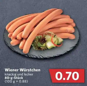 Combi Wiener Würstchen 80g Angebot