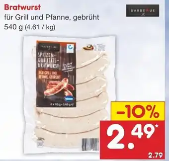 Netto Marken-Discount Bratwurst 540 g Angebot