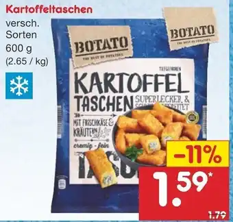 Netto Marken-Discount Kartoffeltaschen 600 g Angebot