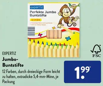 Aldi Süd Expertiz Jumbo Buntstifte Angebot