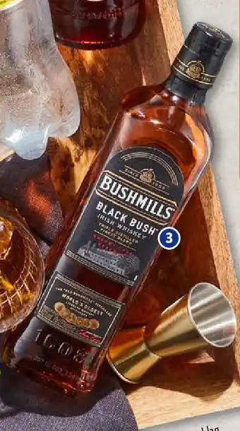 Aldi Süd Bushmills Black Bush Irish Whiskey 0,7 L Flasche Angebot