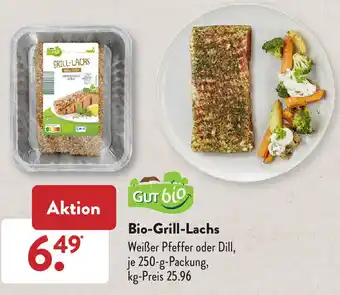 Aldi Süd Bio Grill Lachs 250 g Packung Angebot