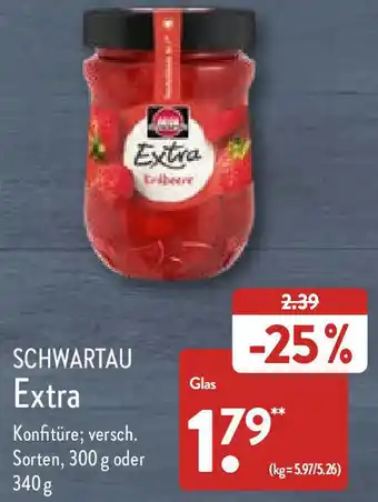 Aldi Nord Schwartau Extra 300 g oder 340 g Angebot