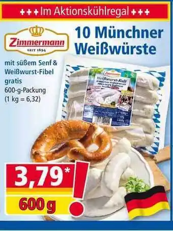 Norma 10 Münchner Weiẞwürste Angebot