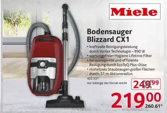 Selgros Miele Bodensauger Blizzard | CX1 Angebot