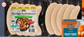 Aldi Nord Gut Drei Eichen Thüringer Rostbratwurst XXL 1000 g Packung Angebot