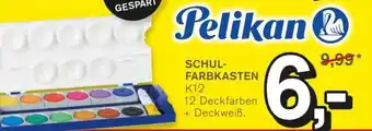 KODi Pelikan Schulfarbkasten K12 Angebot