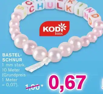 KODi Bastelschnur Angebot