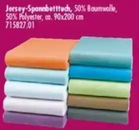 Möbel Boss Jersey Spannbetttuch Angebot