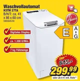 Poco Waschvollautomat h3tm 27ta Angebot