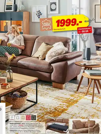 Höffner Wohnlandschaft ,,Raica" oder Couchtisch Angebot