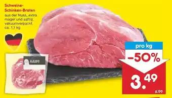 Netto Marken-Discount Schweine Schinken Braten 1,1 kg Angebot