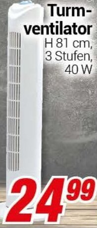 CENTERSHOP Turmventilator Angebot