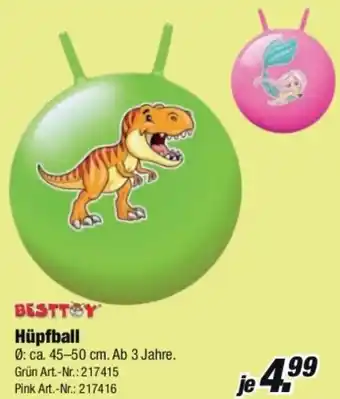 Rofu Kinderland Besttoy Hüpfball Angebot