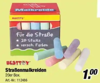 Rofu Kinderland Besttoy Straßenmalkreiden Angebot