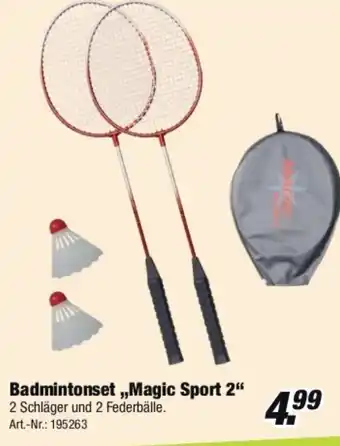 Rofu Kinderland Badmintonset ,,Magic Sport 2" Angebot