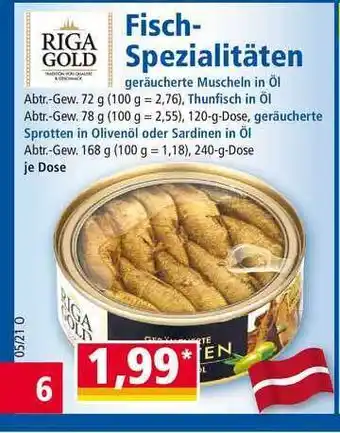 Norma Fisch-Spezialitäten Angebot