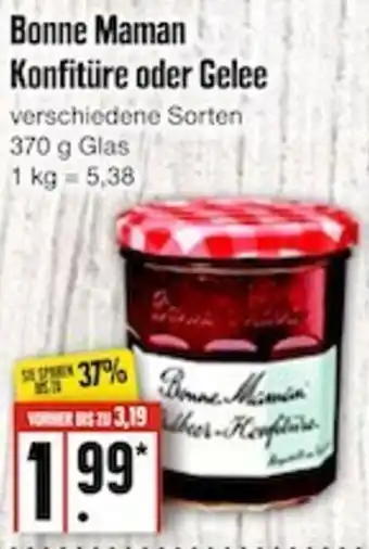 Edeka Frischemarkt Bonne Maman Konfitüre oder Gelee 370 g Glas Angebot